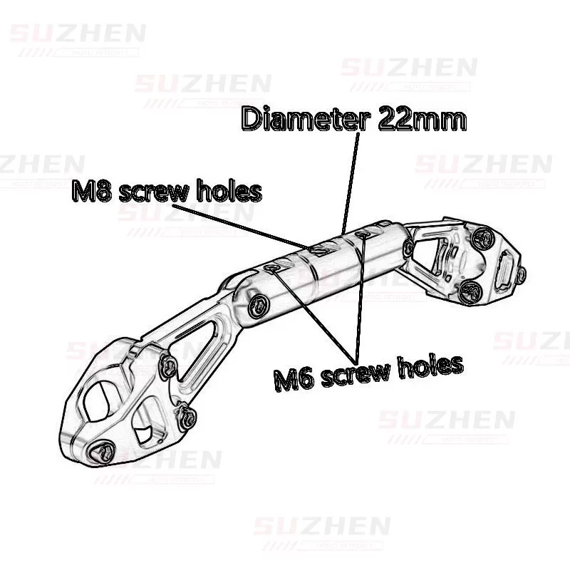 אביזרי BMW G310GS ו-G310R - מוט איזון ותושבת טלפון - תמונה 6