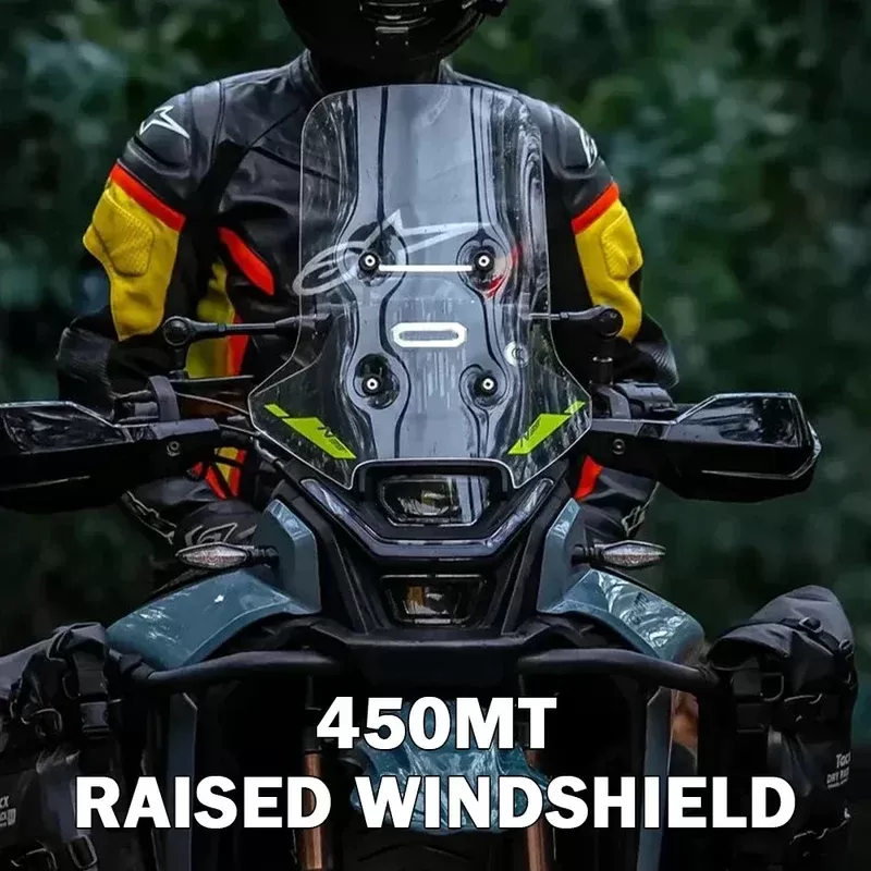 שמשה קדמית CF MOTO 450MT - הגנה וסגנון - תמונה 2