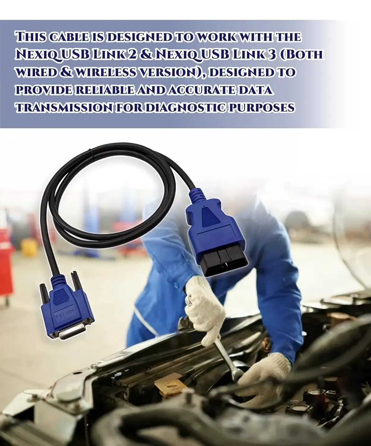 מתאם אבחון OBD2 Nexiq II/III לרכב - תמונה 6