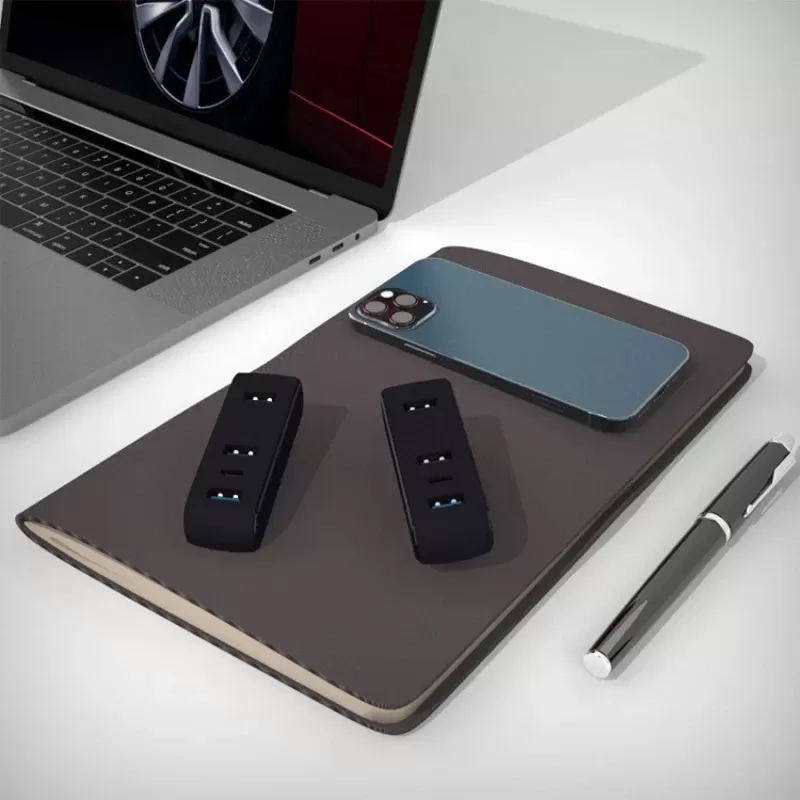 תחנת עגינה לרכב טסלה מודל 3/Y עם USB - תמונה 6