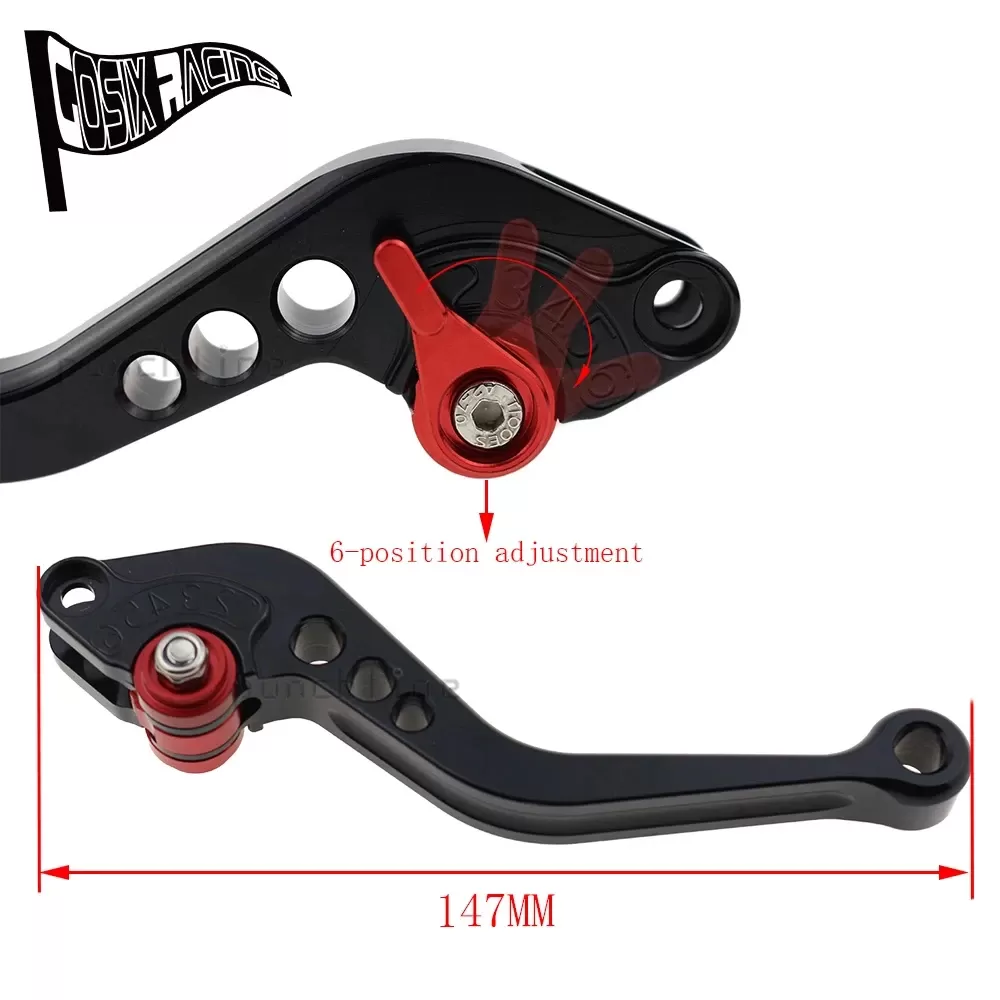 מנופי בלם ומצמד מתכווננים למוטו טריפל 1200 RR - תמונה 6