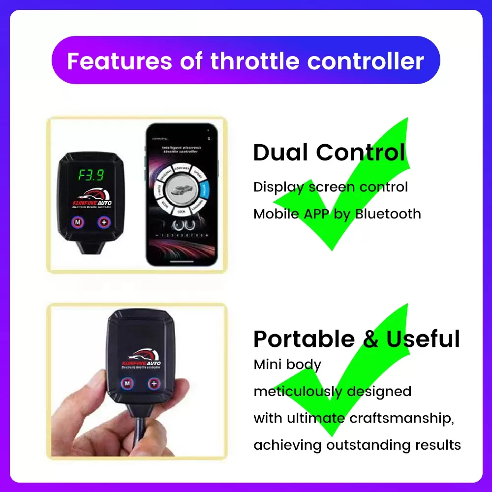 בקרת דחף אלקטרונית Bluetooth לרכב - תמונה 4
