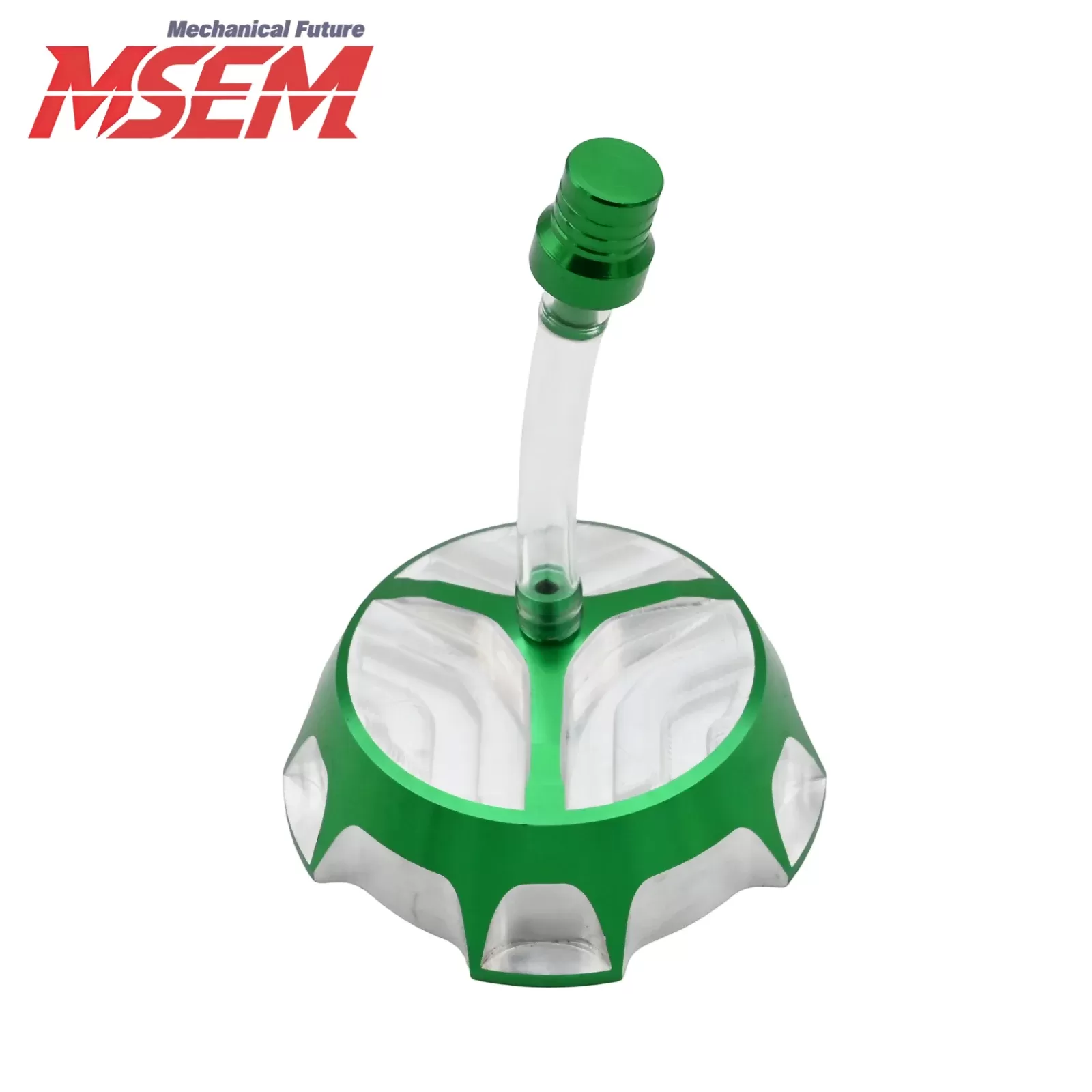 For Honda Yamaha Kawasaki ATV Motocross CNC 50mm Aluminum Motorcycle Accessories Parts  Gas Fuel Tank Cap Cover - תמונה 3