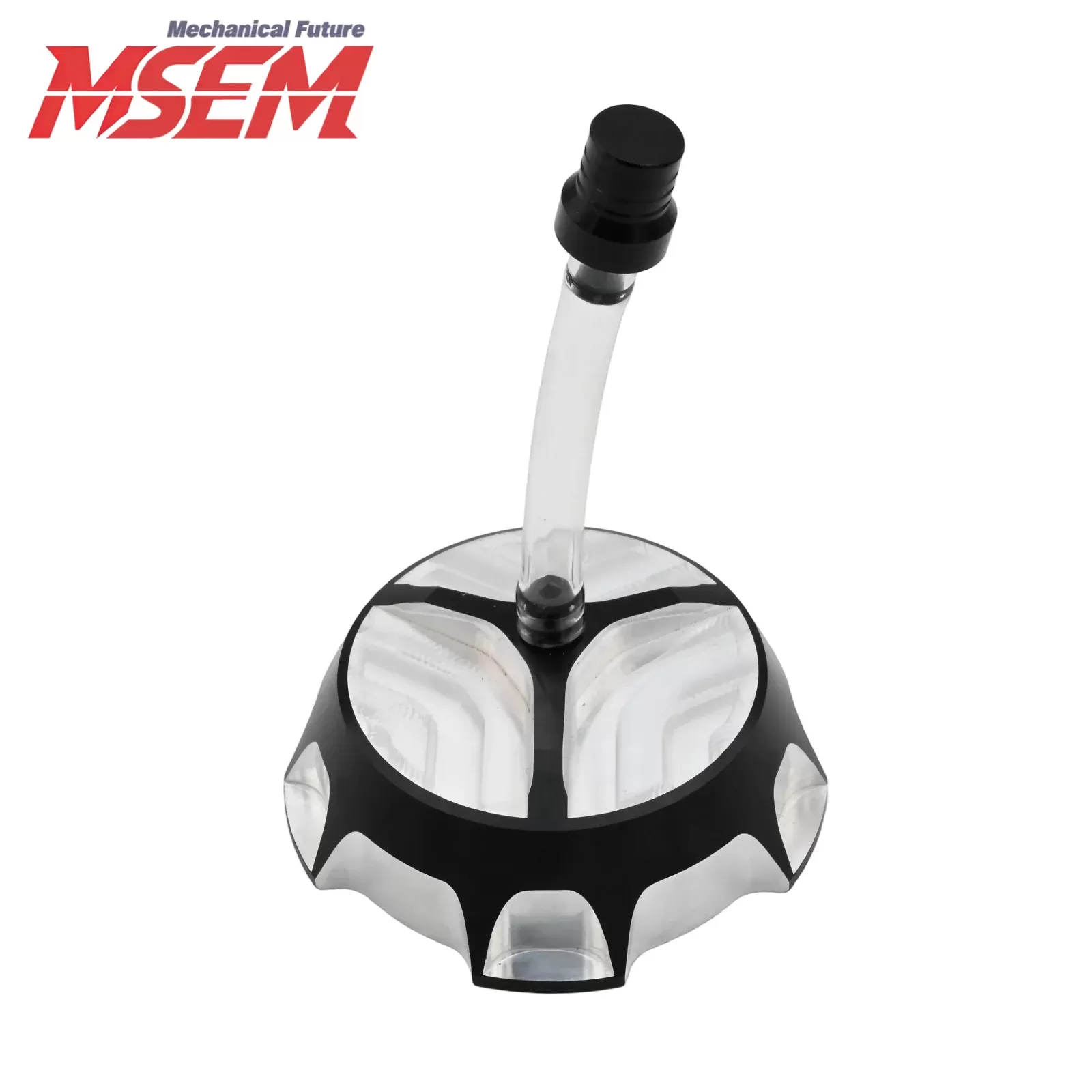 For Honda Yamaha Kawasaki ATV Motocross CNC 50mm Aluminum Motorcycle Accessories Parts  Gas Fuel Tank Cap Cover - תמונה 4