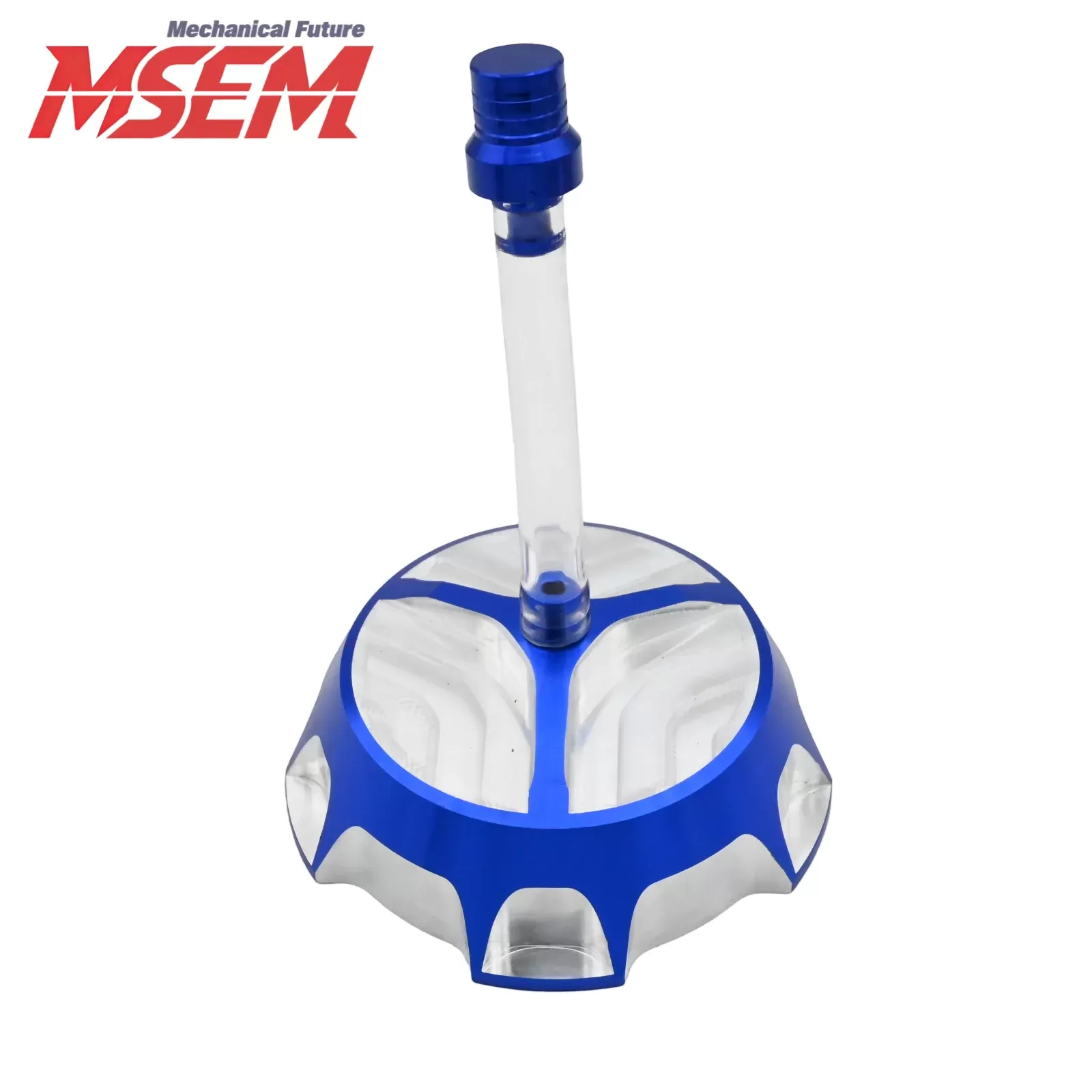 For Honda Yamaha Kawasaki ATV Motocross CNC 50mm Aluminum Motorcycle Accessories Parts  Gas Fuel Tank Cap Cover - תמונה 6