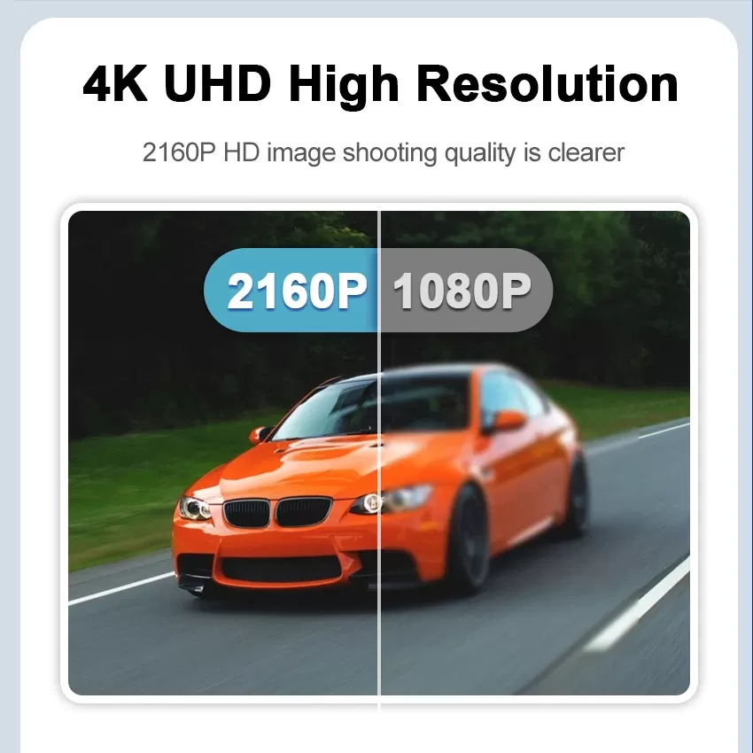 מצלמת רכב HD 4K 2160P עם WIFI - תמונה 6