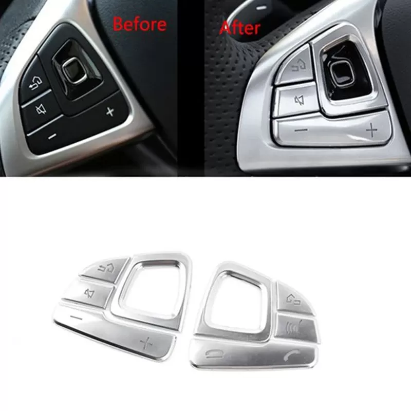 כיסויים לכפתורי הגה מרצדס E-Class - תמונה 4