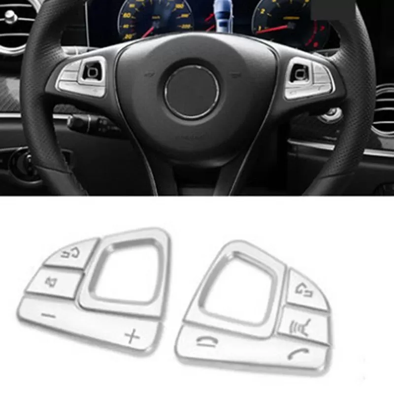 כיסויים לכפתורי הגה מרצדס E-Class - תמונה 5