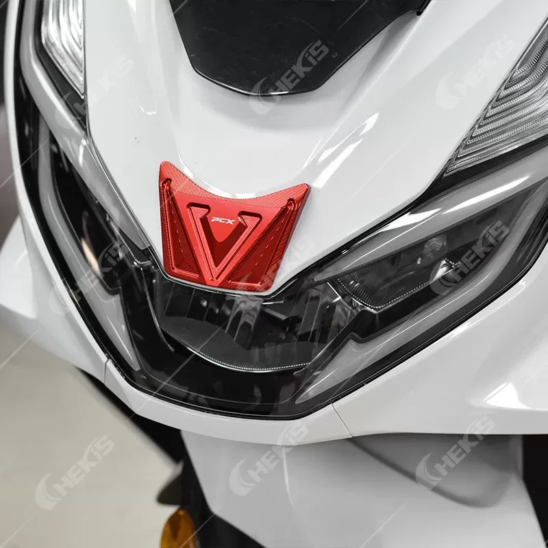 כיסוי דקורטיבי לפנל קדמי לאופנוע הונדה PCX - תמונה 5