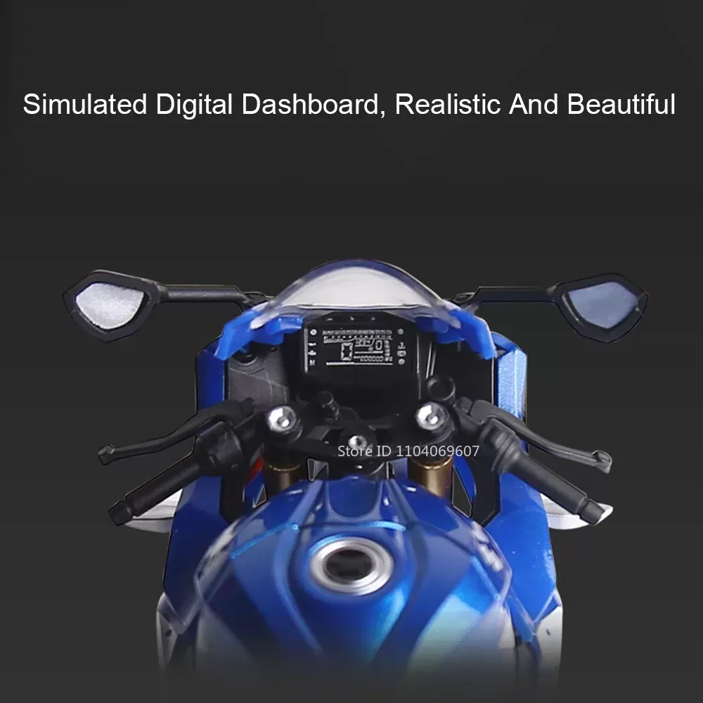 דגם אופנוע סוזוקי GSX1000R GSX250R מואר - תמונה 5