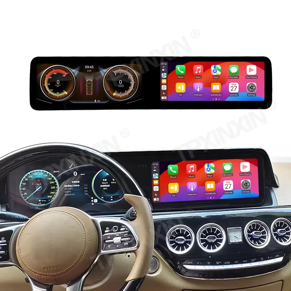 רדיו רכב מולטימדיה לאמרצדס S W221 - תמונה 5